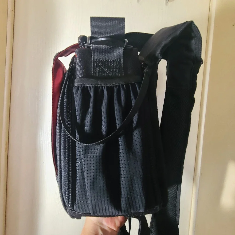 CADeN K1 Camera Sling Bag Black Padded DSLR/SLR Tripod Holder Photography Pack